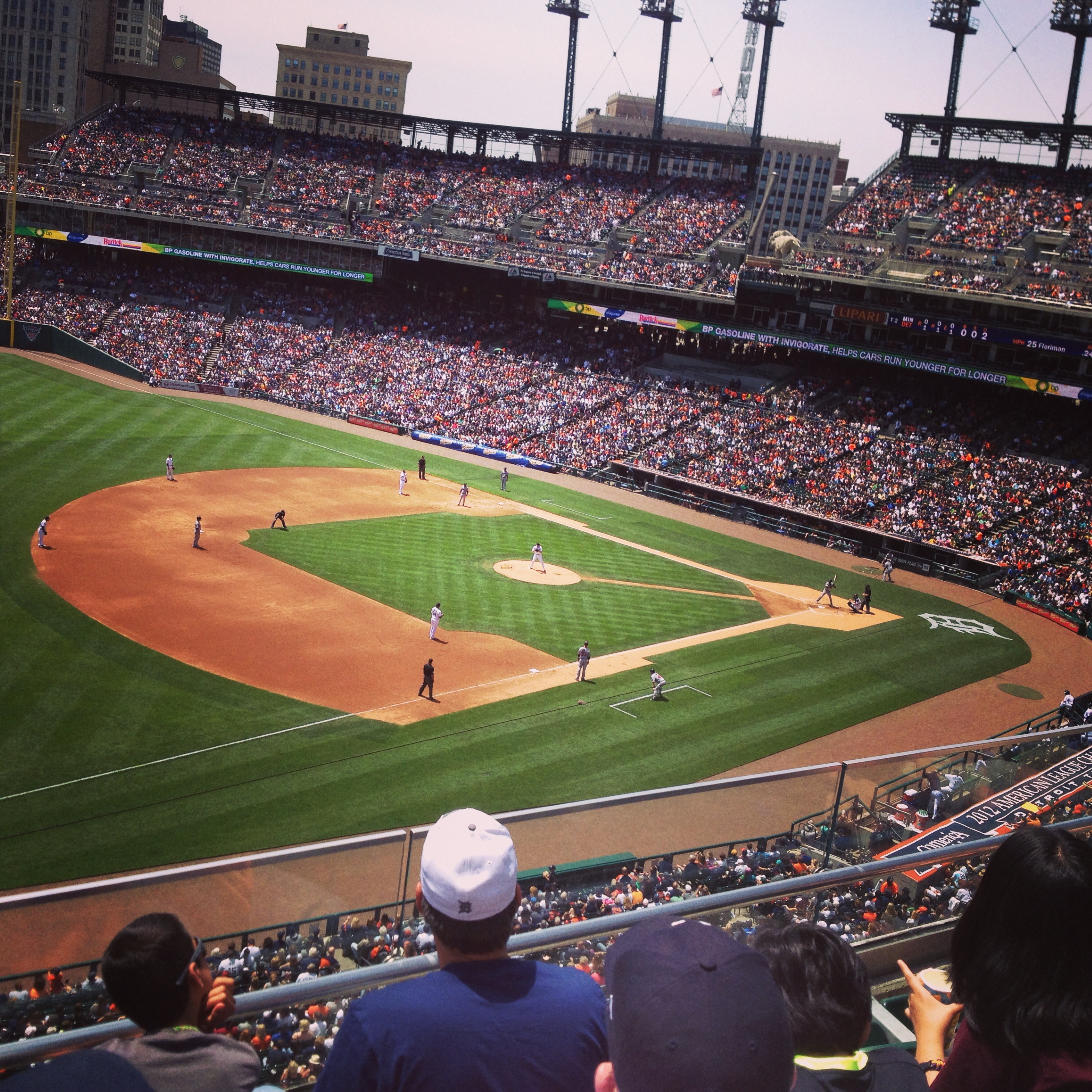 comerica park seating chart